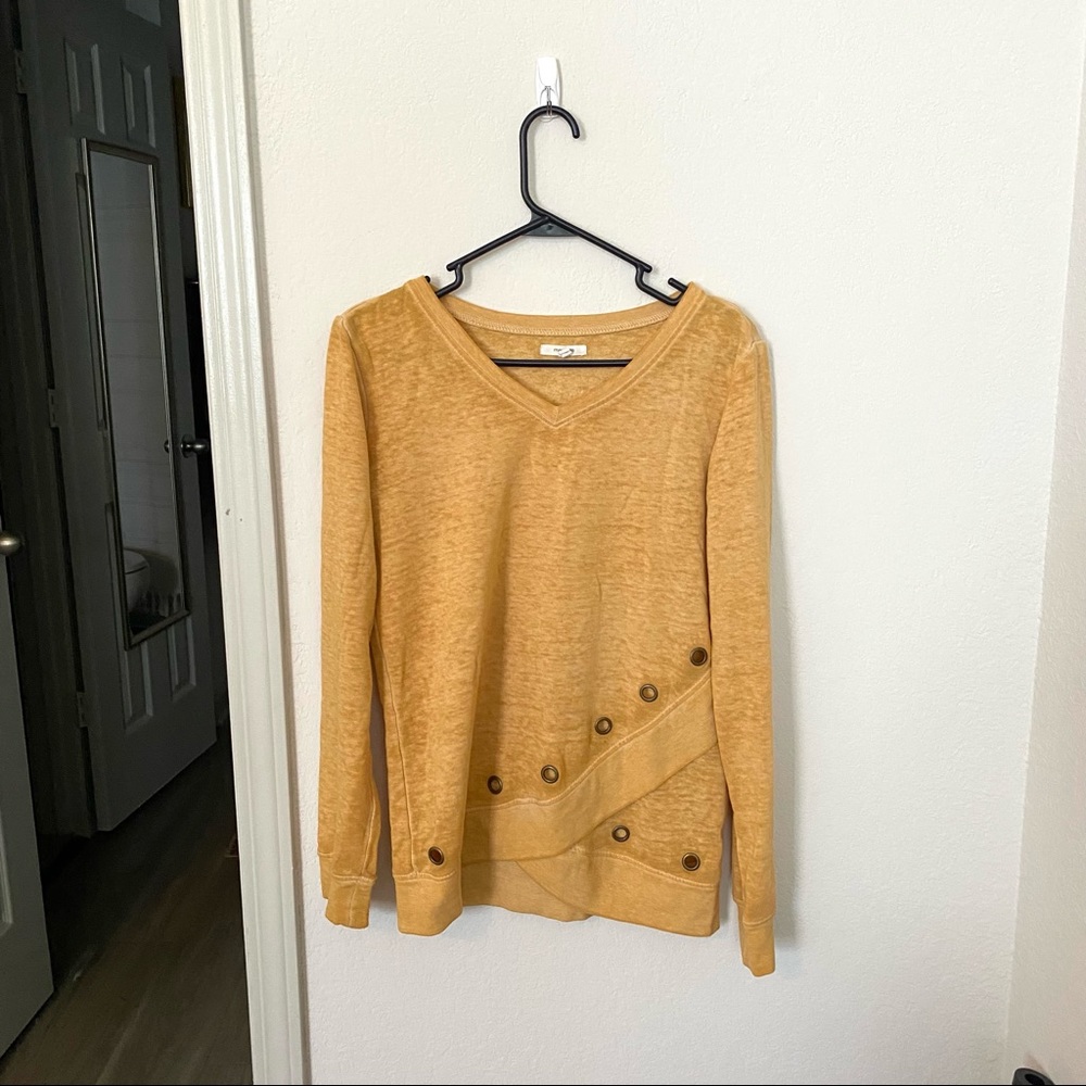 yellow long-sleeve